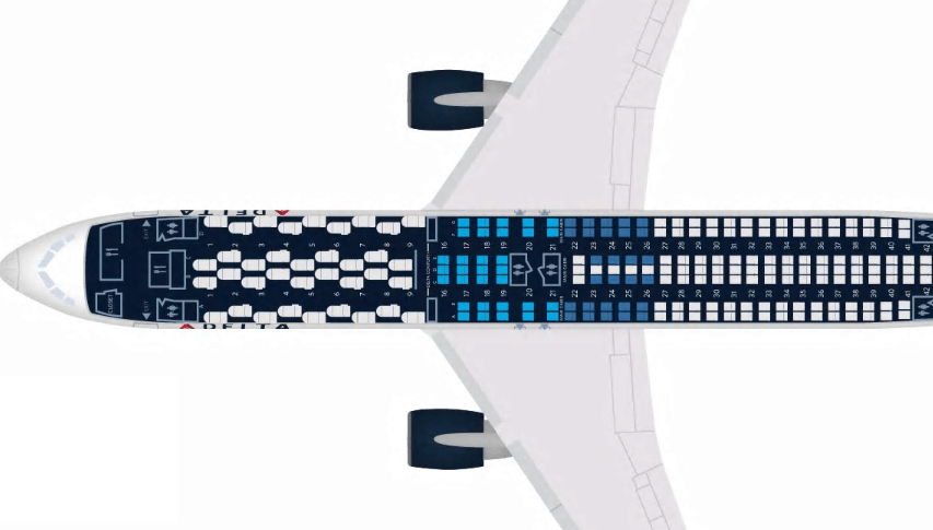 デルタ航空ビジネスクラス搭乗記 機材はホノルル行きと同じb767 300er その全貌をレビュ すけすけのマイル乞食