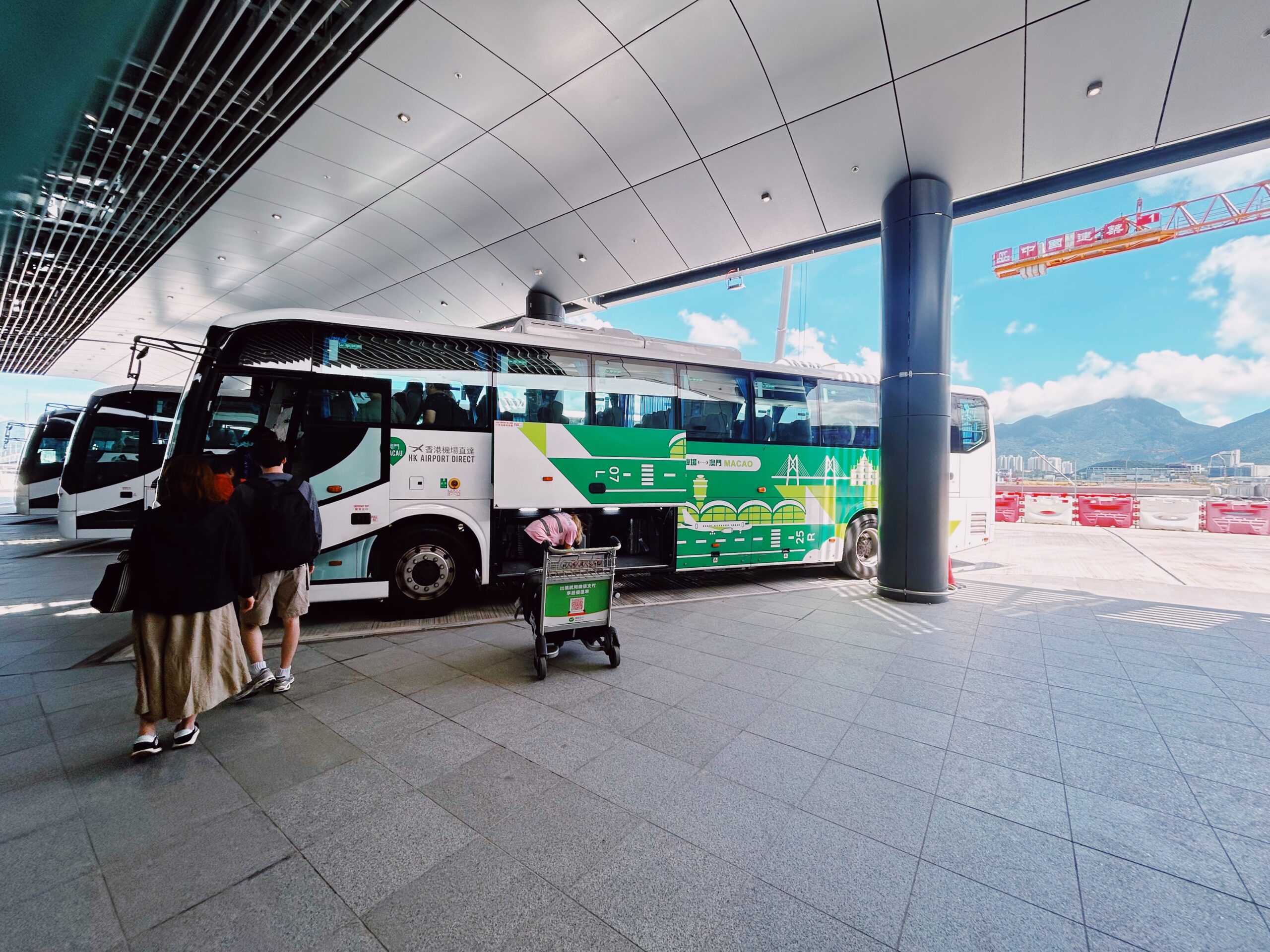 香港空港からマカオへのバス