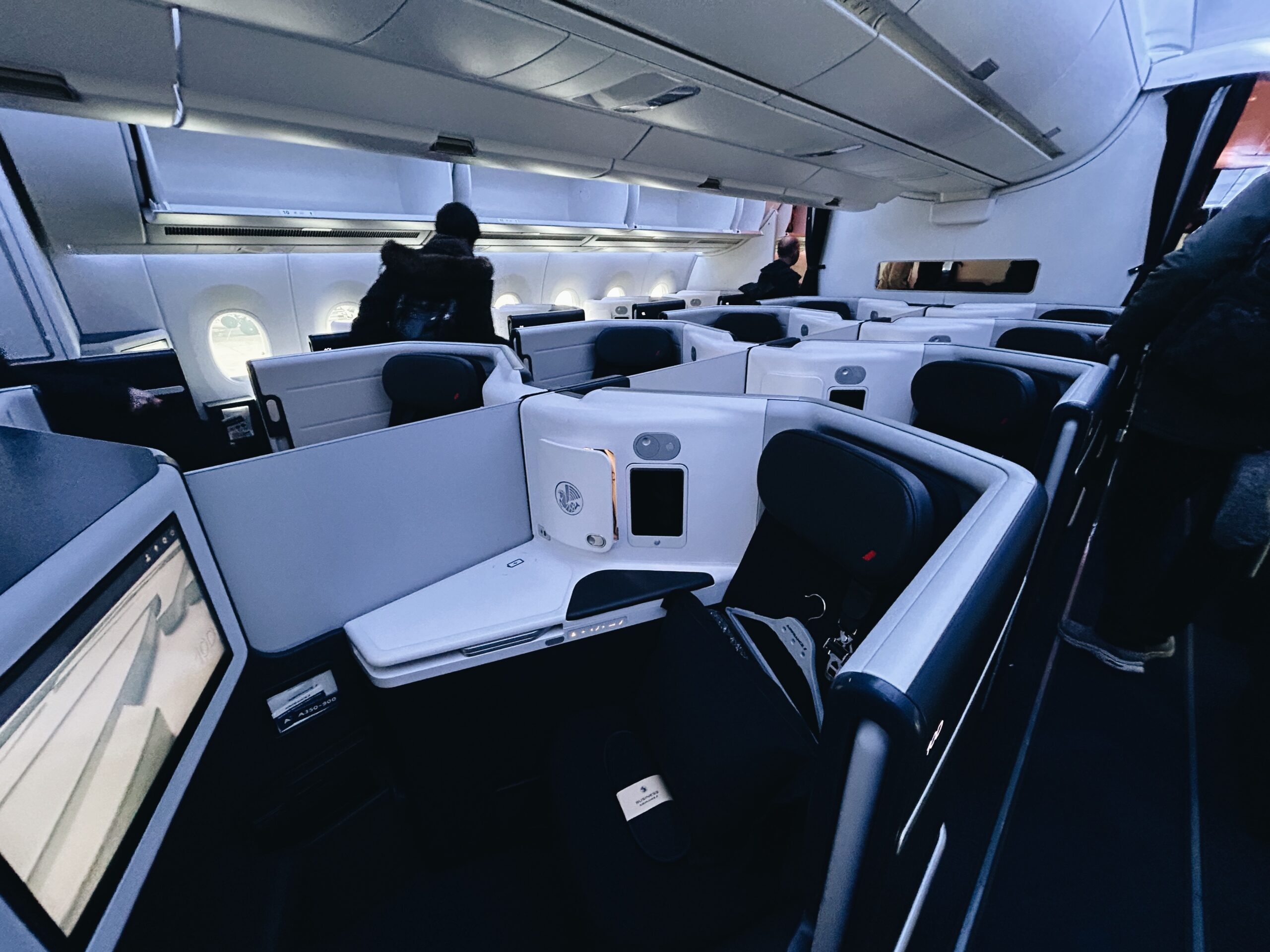 エールフランスA350-900ビジネスクラス