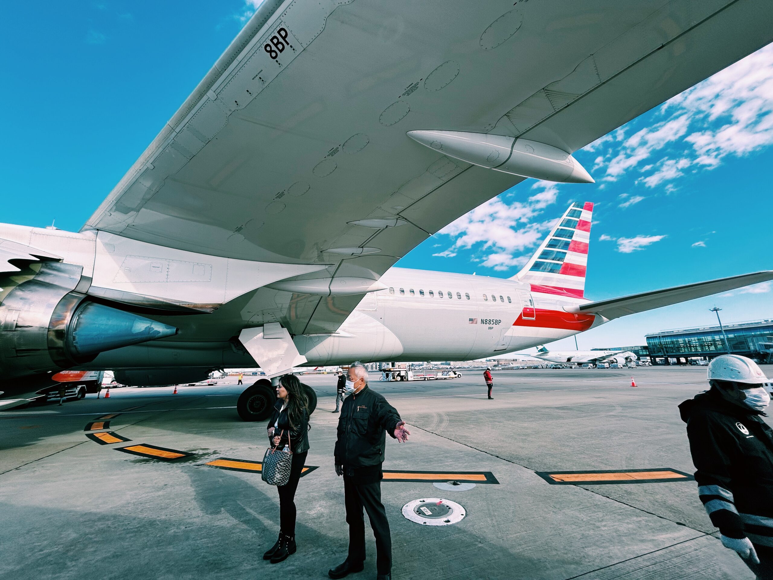 アメリカン航空B787ビジネスクラス